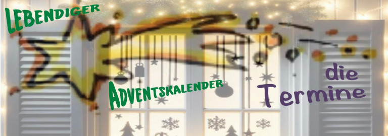 Bild lebendiger Adventskalender